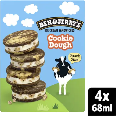 Cookie dough sandwich
