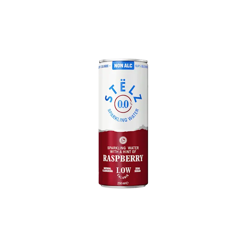 0.0% Sparkling Water Raspberry