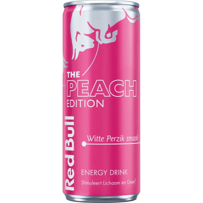 Energy drink white peach