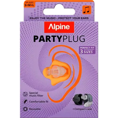 2x Alpine Oordopjes Partyplug 1 set