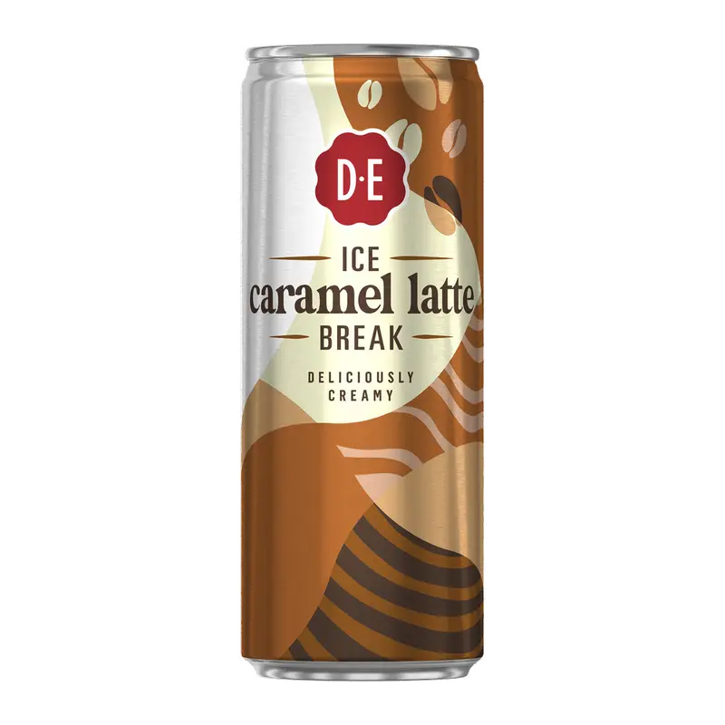 D.E. Ice caramel latte