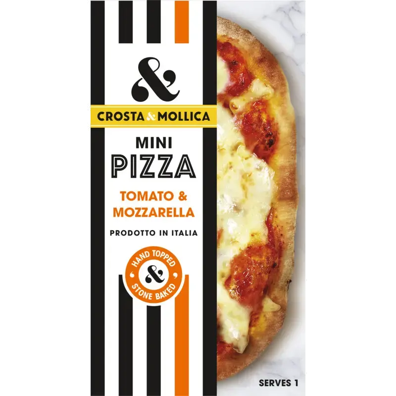 Mini pizza tomato & mozzarella