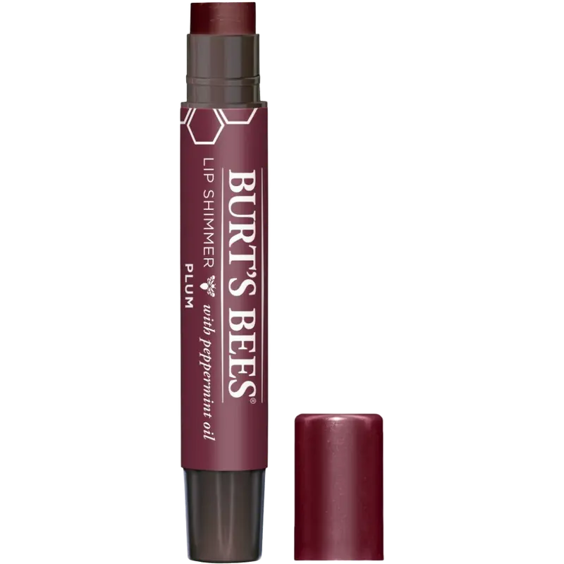 4x Burts Bees Lipshimmer Plum
