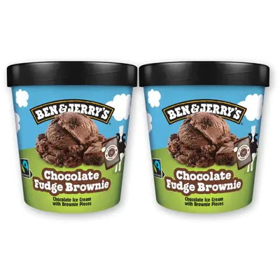 Chocolate fudge brownie 2-pack