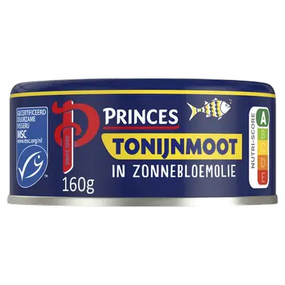 Tonijnmoot in zonnebloemolie