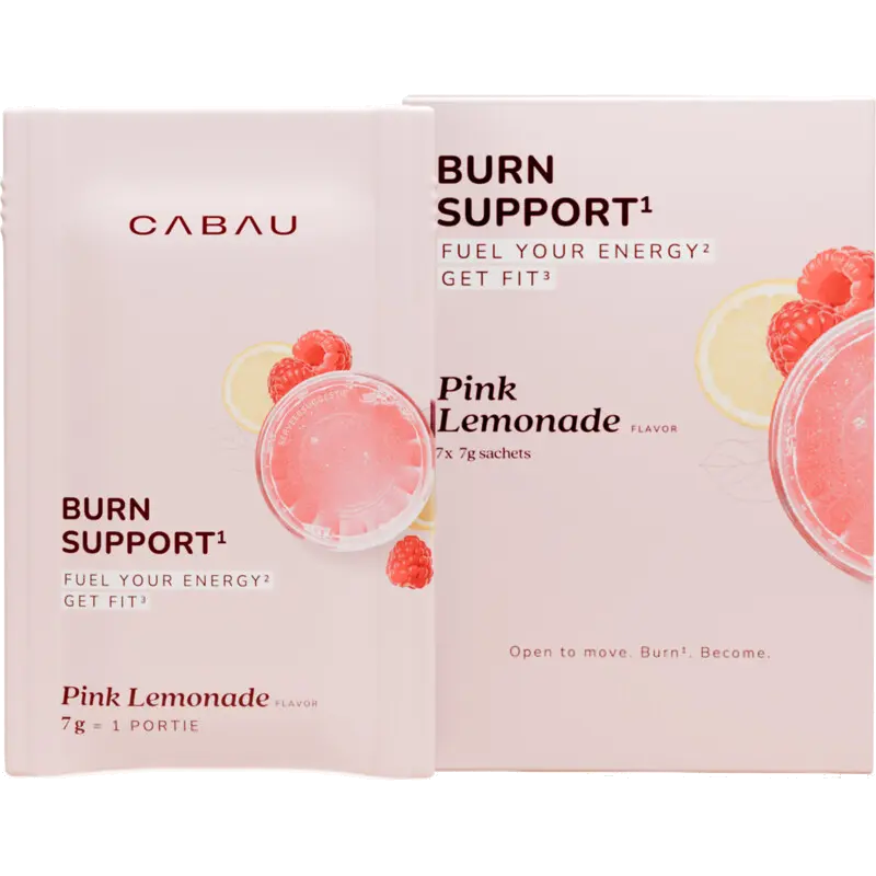 Burn support pink lemonade