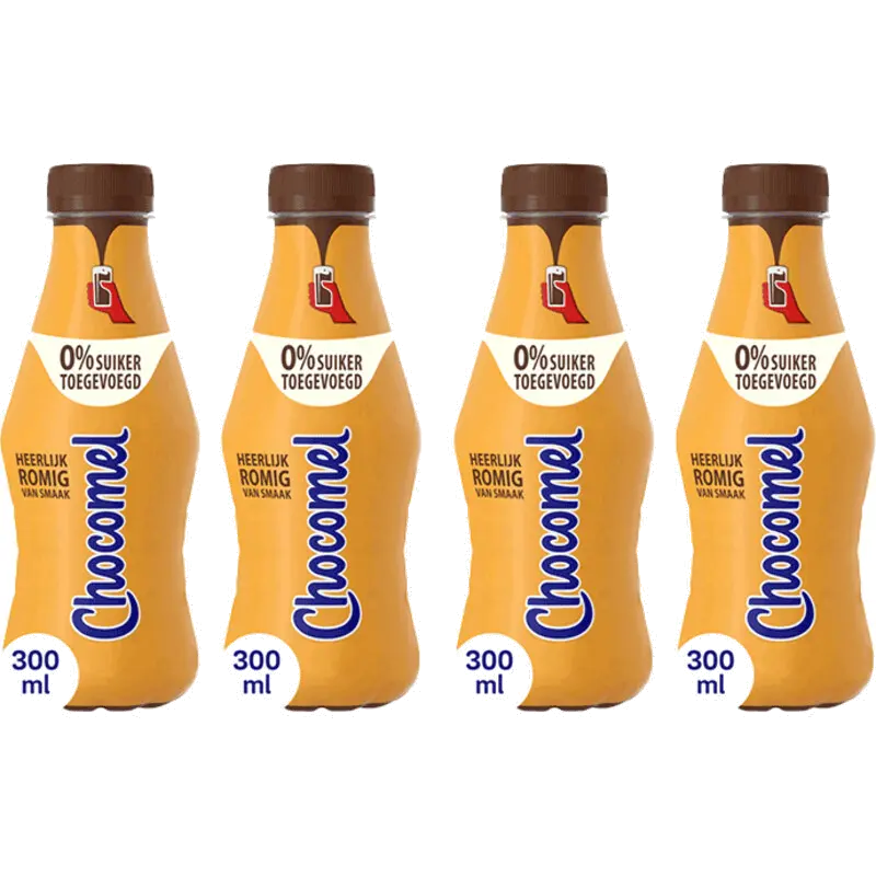 0% suiker toegevoegd 4-pack