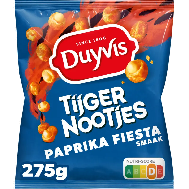 Tijgernootjes Paprika Fiesta - 275 g