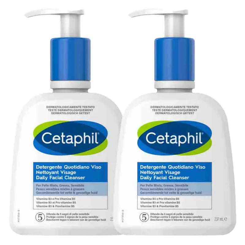 2x Cetaphil Daily Facial Cleanser