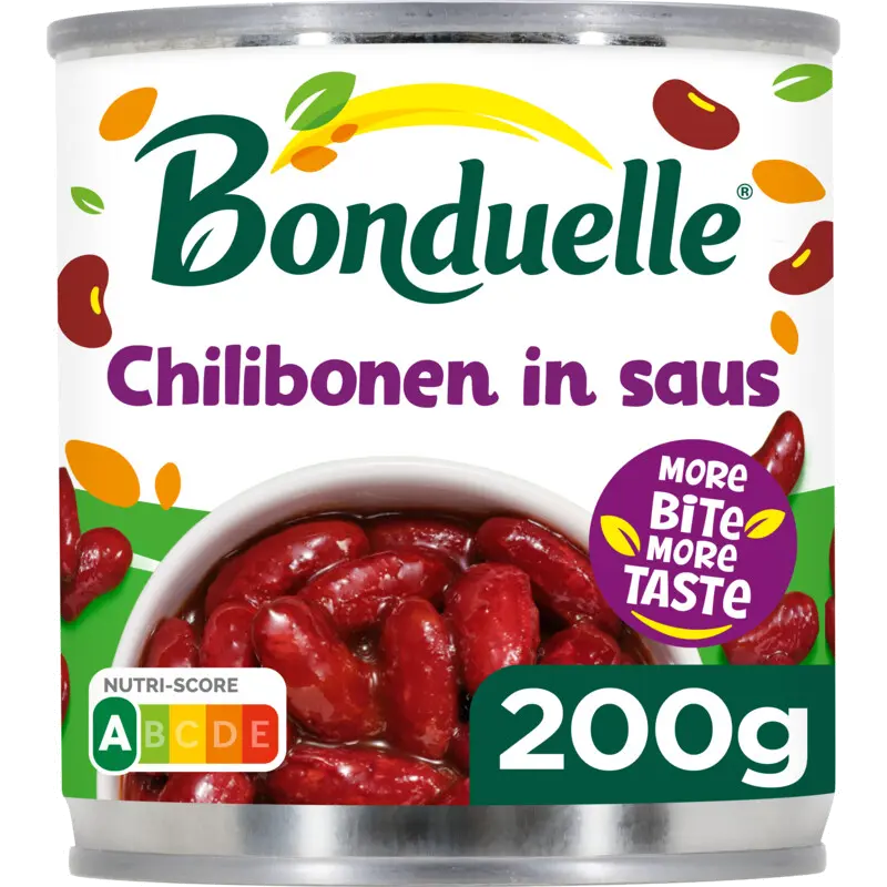 Chilibonen in saus
