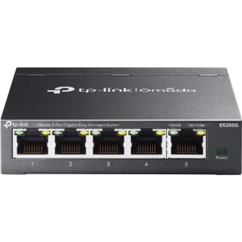 Omada ES205G 5-poorts gigabit eenvoudig te beheren switch