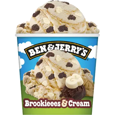 Brookieees and cream