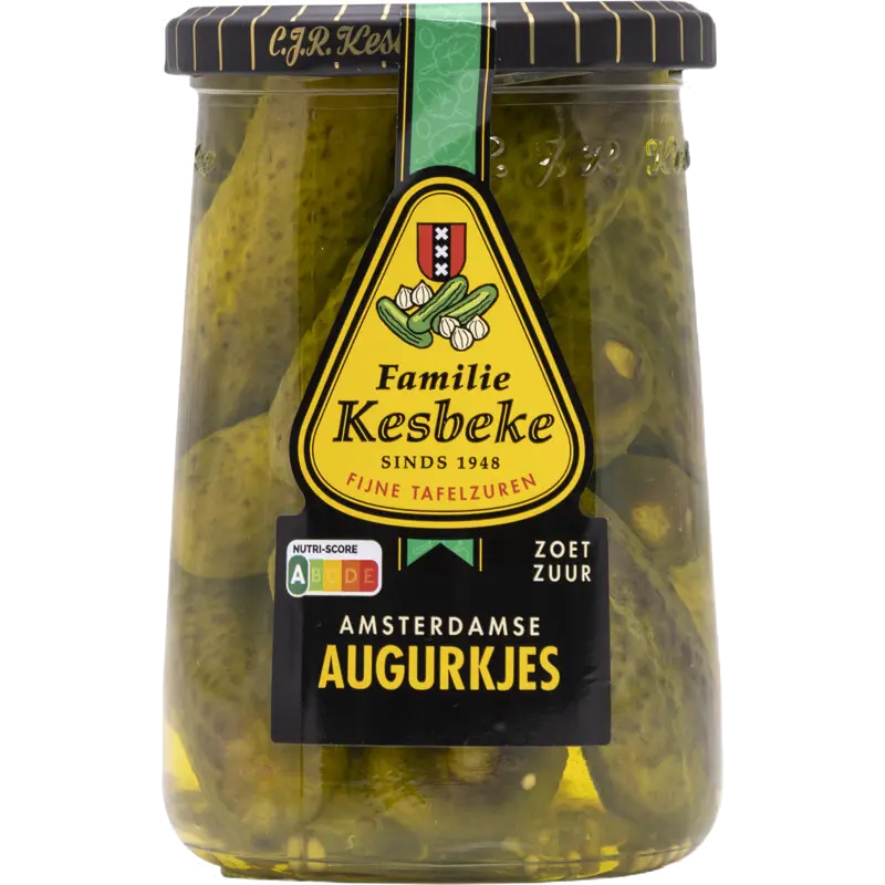 Amsterdamse augurkjes zoetzuur