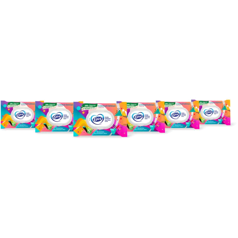 Limited edition vochtig toiletpapier 6pk