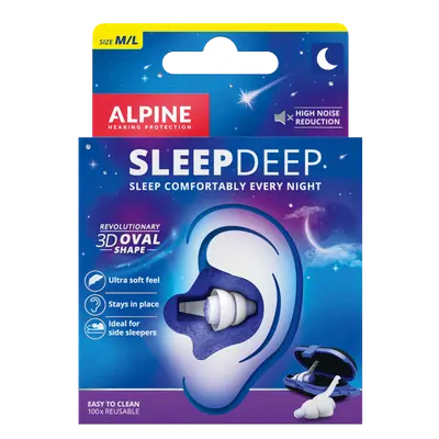 SleepDeep Slaap Oordoppen 1 paar