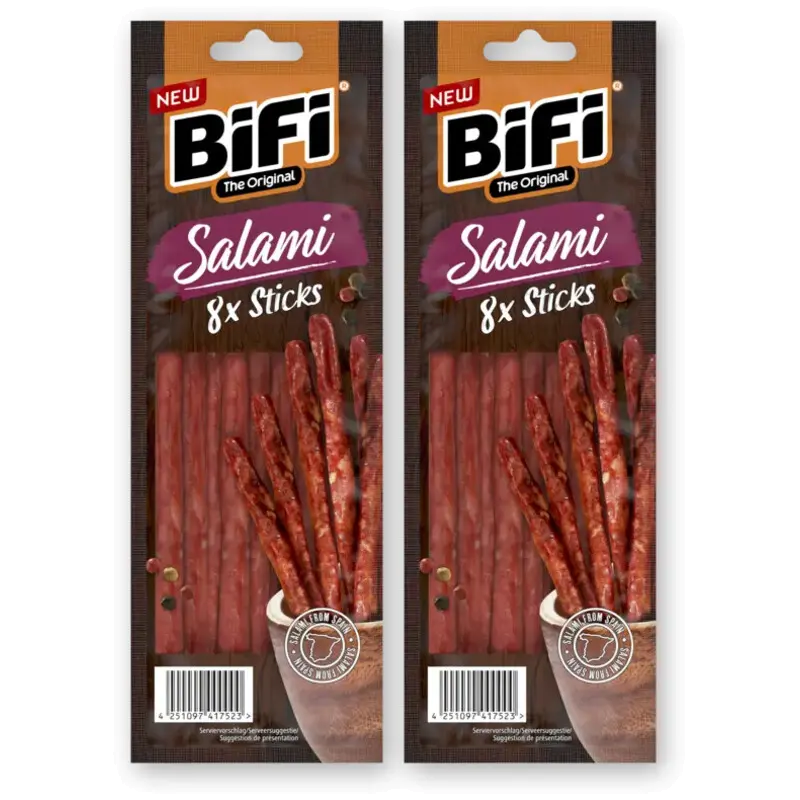 Salami sticks 2-pack