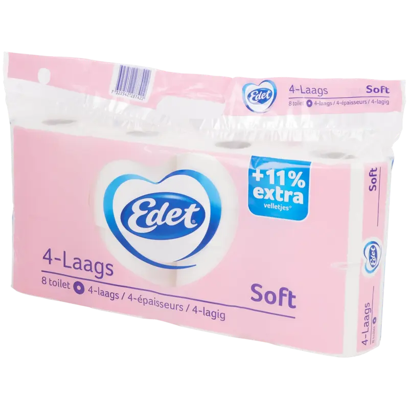 Soft toiletpapier