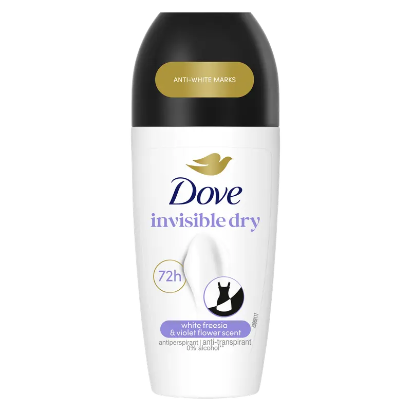 Invisible Dry Anti-Transpirant Deoroller