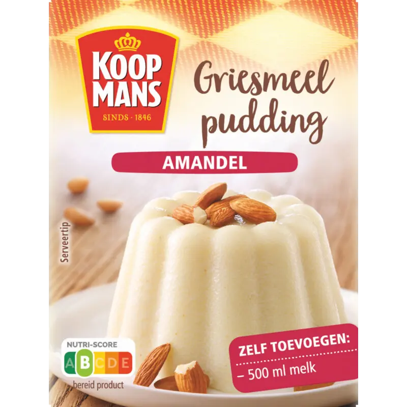 Griespudding amandeltjes