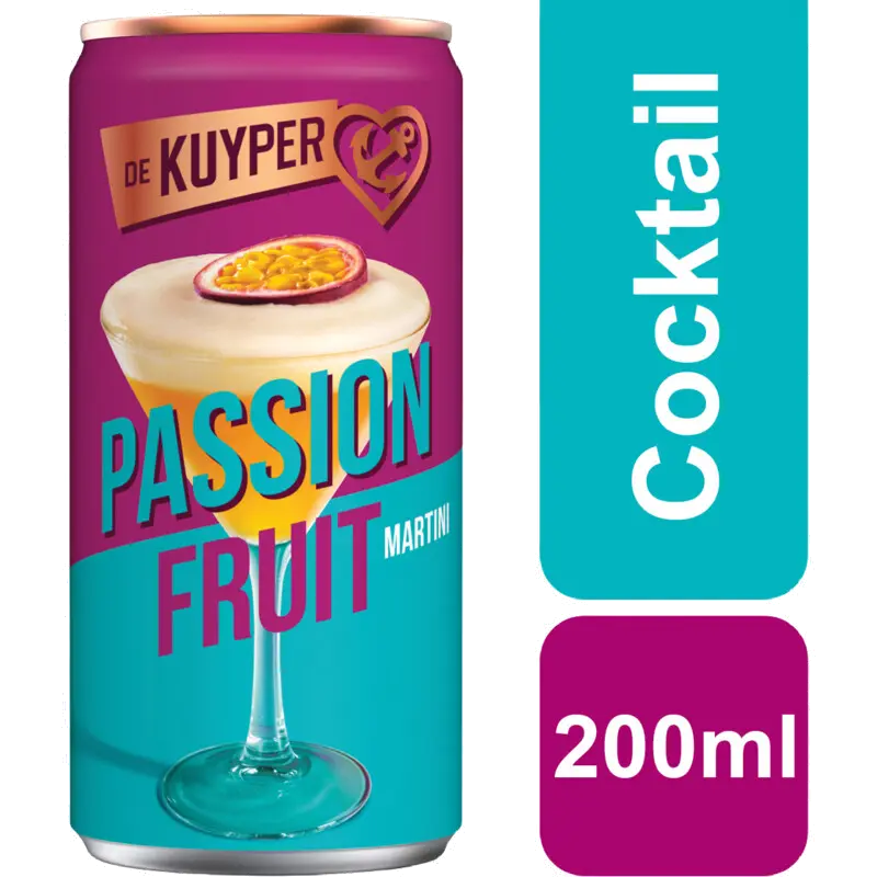 Passionfruit martini cocktail