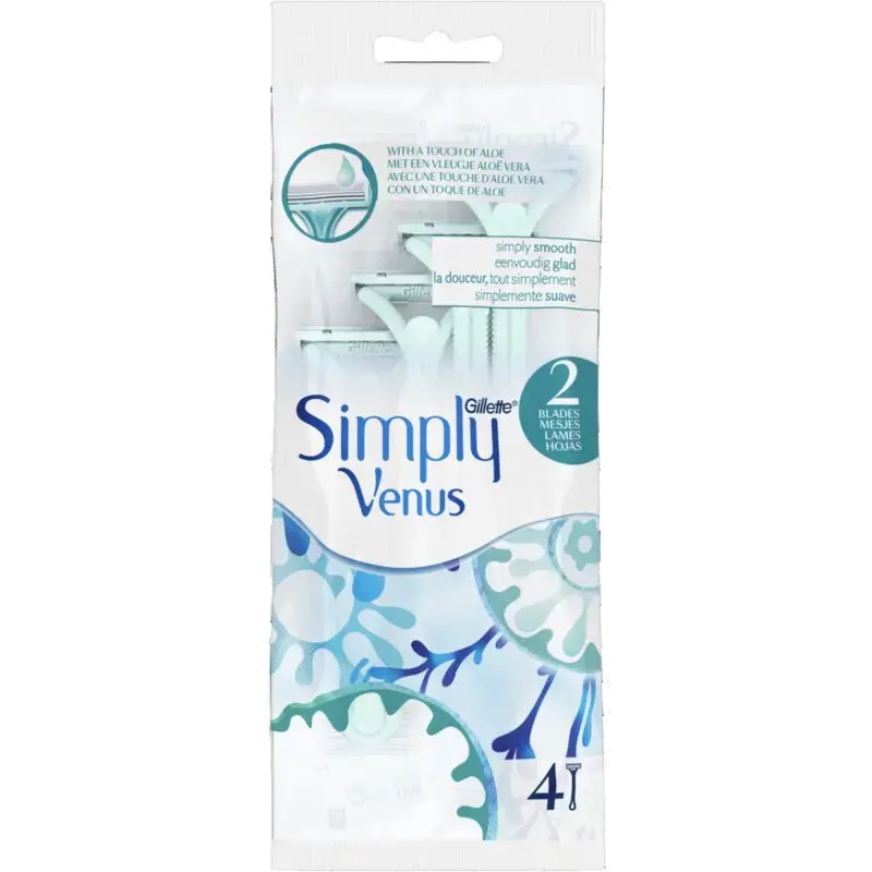 Simply Venus 4 wegwerpscheermesjes