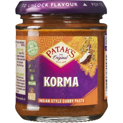 Kruidenpasta korma