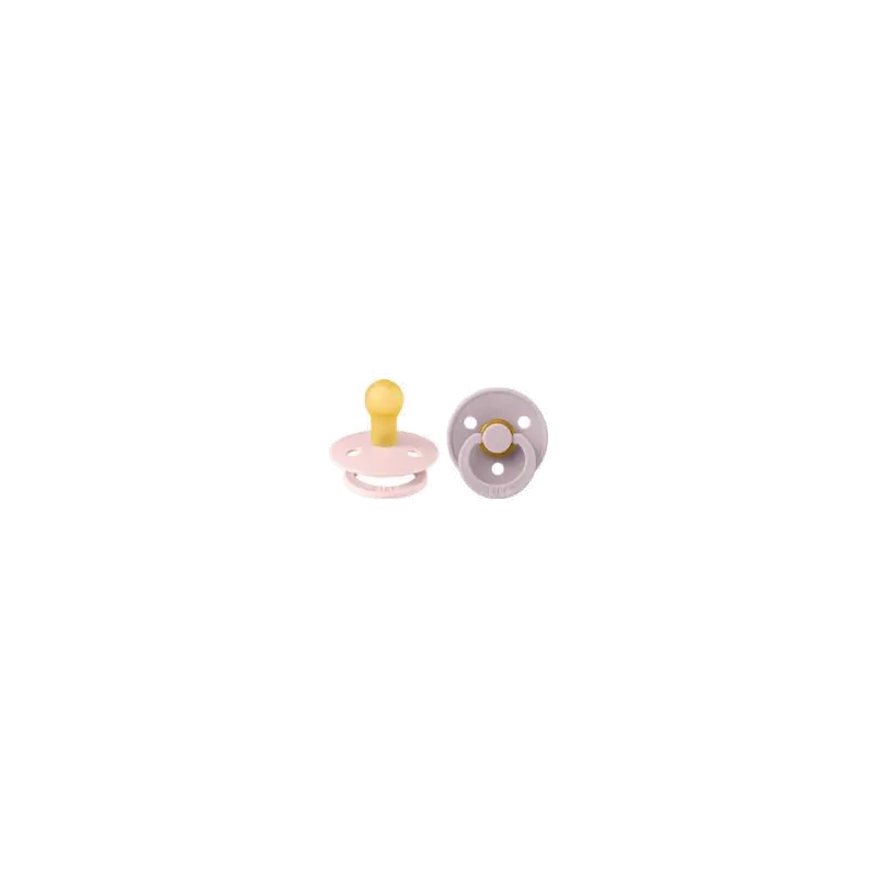 Colour Pacifier - Stage 1 Fopspeen - 0+ maanden - 2 stuks - Dusky Lilac / Blossom
