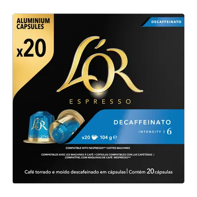 Capsules Deceffeinato