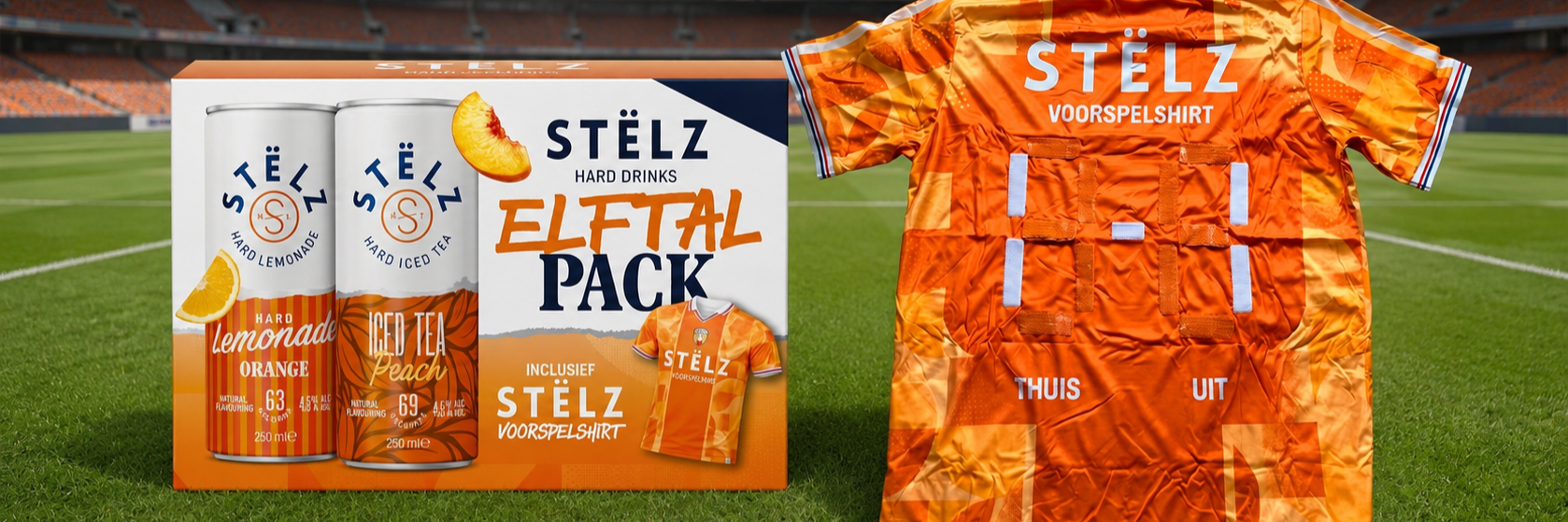 Scoor het viral Stelz voorspelshirt nu met 25% korting bij AH!