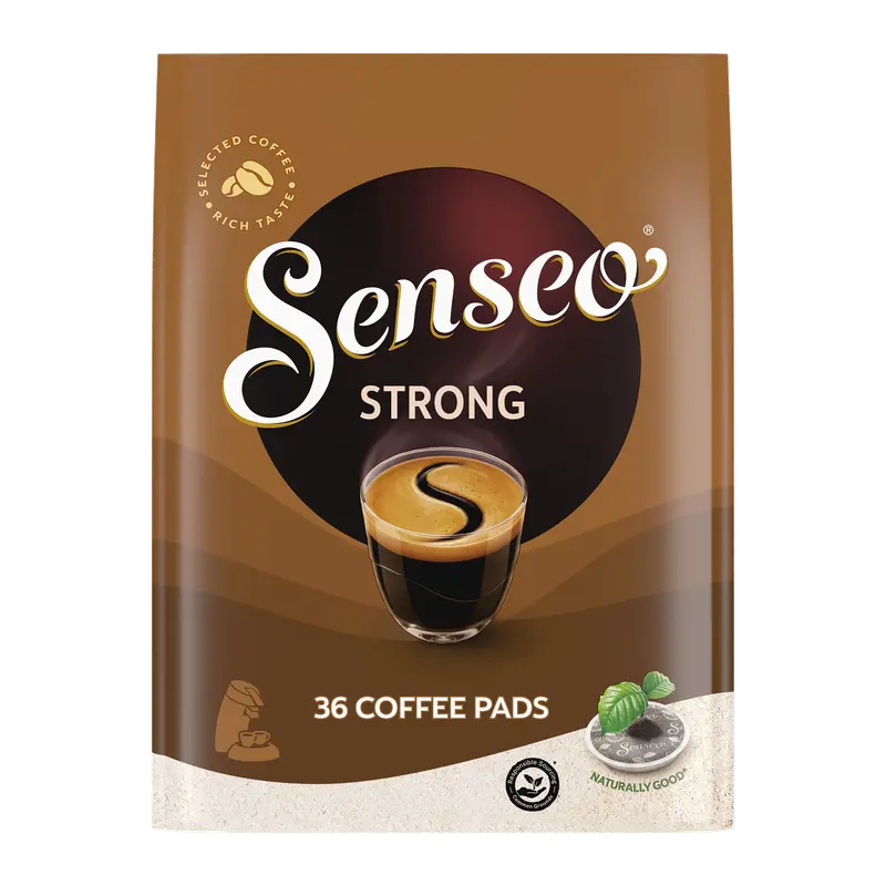 Koffiepads strong