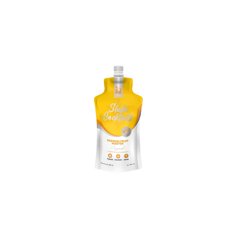Passion Fruit Martini Slush Cocktail