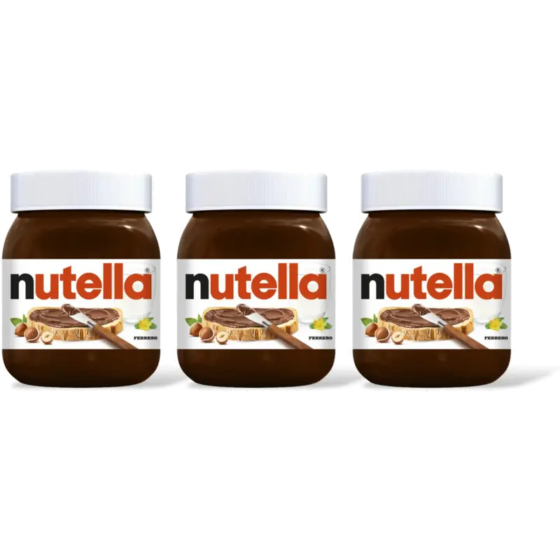 Hazelnootpasta 3-pack
