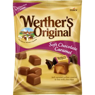 Soft chocolate caramel