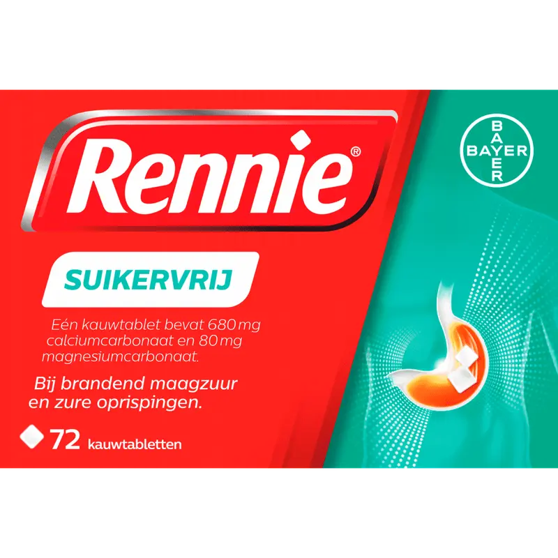 Suikervrij 72 tabletten