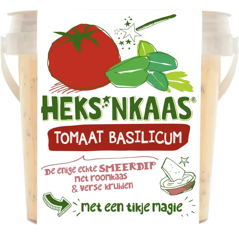 Heksenkaas tomaat basilicum