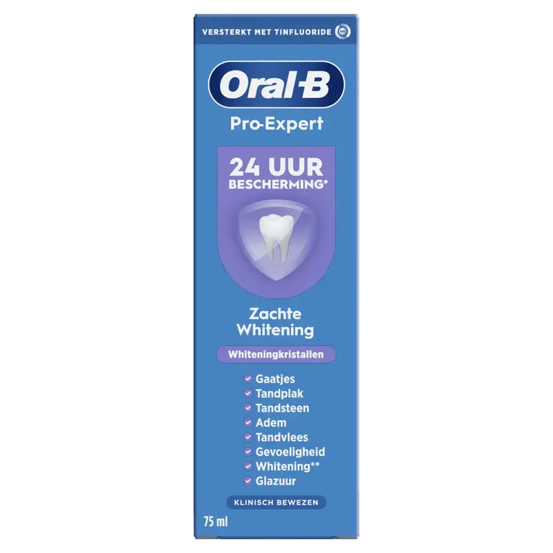 45% korting: Oral-B Tandpasta Pro-Expert Whitening 75 ML