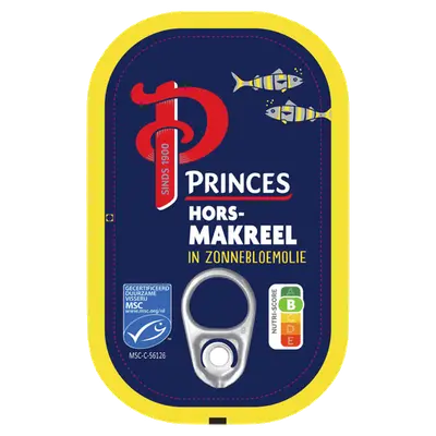 Makreelfilet in zonnebloemolie