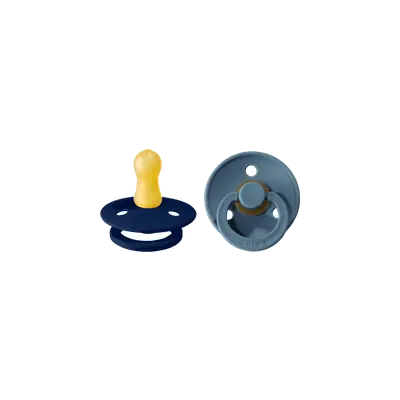 Colour Pacifier - Stage 2 Fopspeen - 6+ maanden - 2 stuks - Deep Space / Petrol