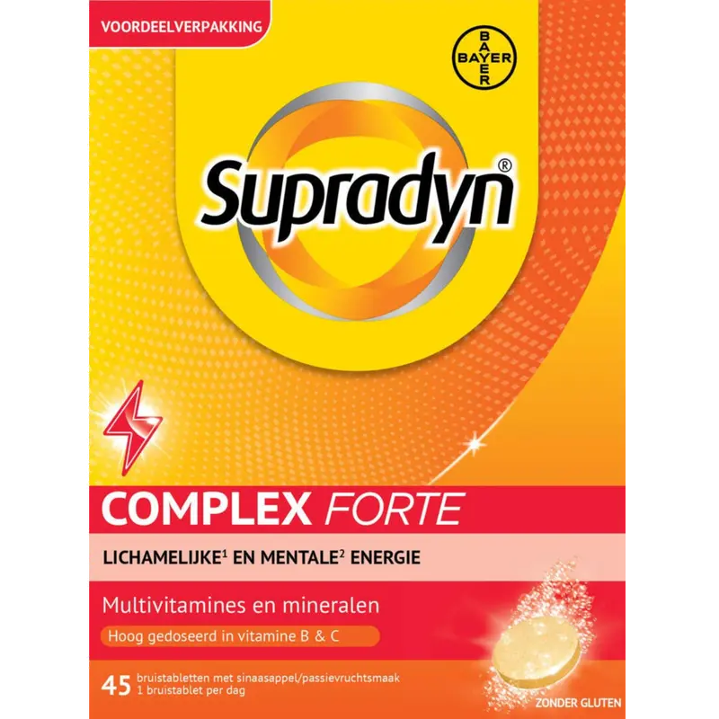 3x Supradyn Complex Forte 45