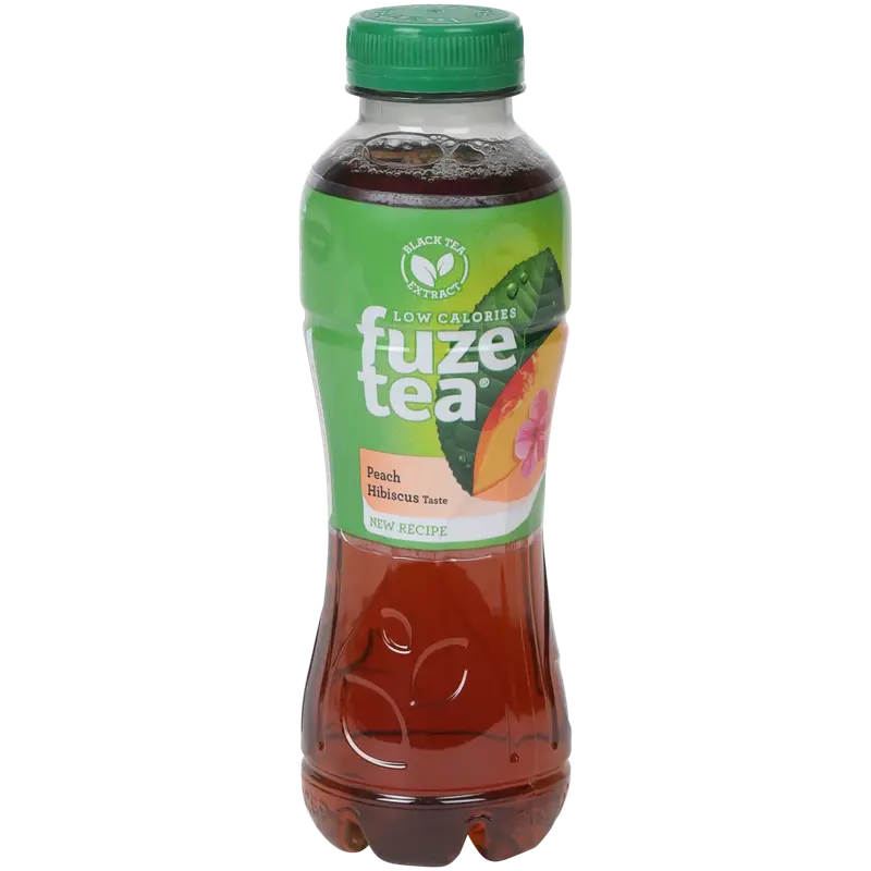 bruisende zwarte thee met citroen - 400 ml