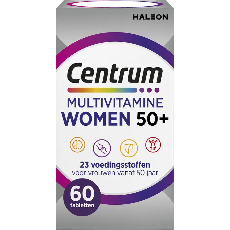 Multivitamin women 50+ tabletten