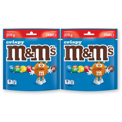 Crispy chocolade family 2-pack