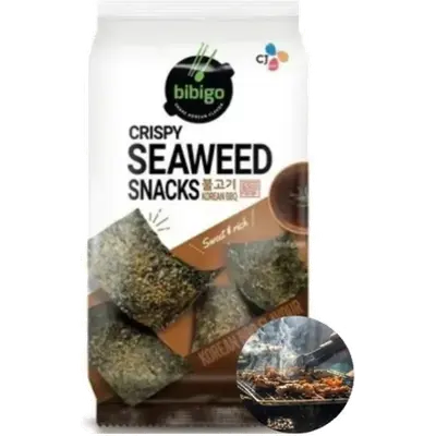 Zeewier Snacks BBQ Smaak - 5 g