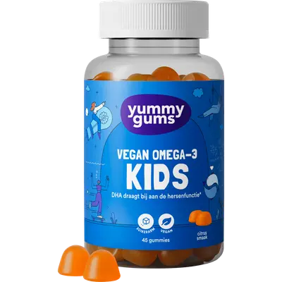 Kids Vegan Omega 3 Suikerarm 45 stuks