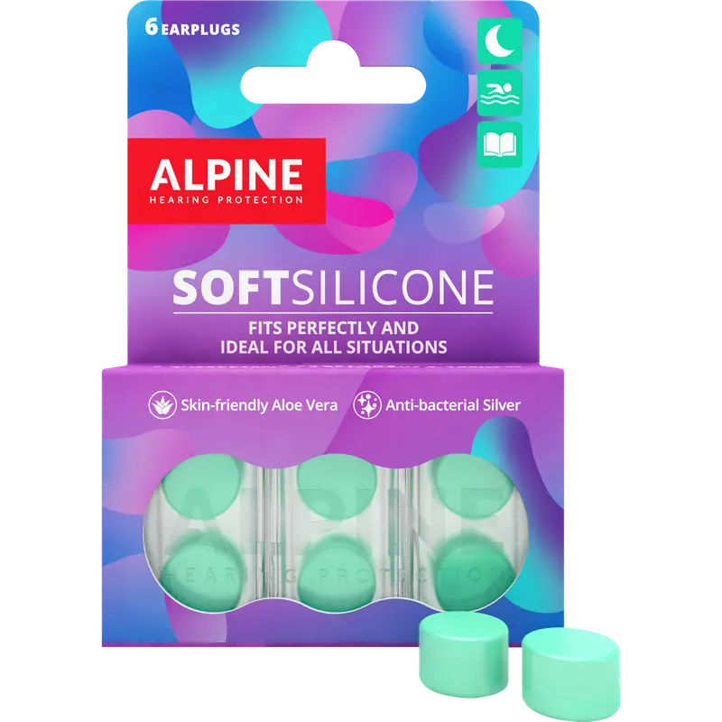 Silicone Oordoppen Voor Slapen en Zwemmen 3 paar
