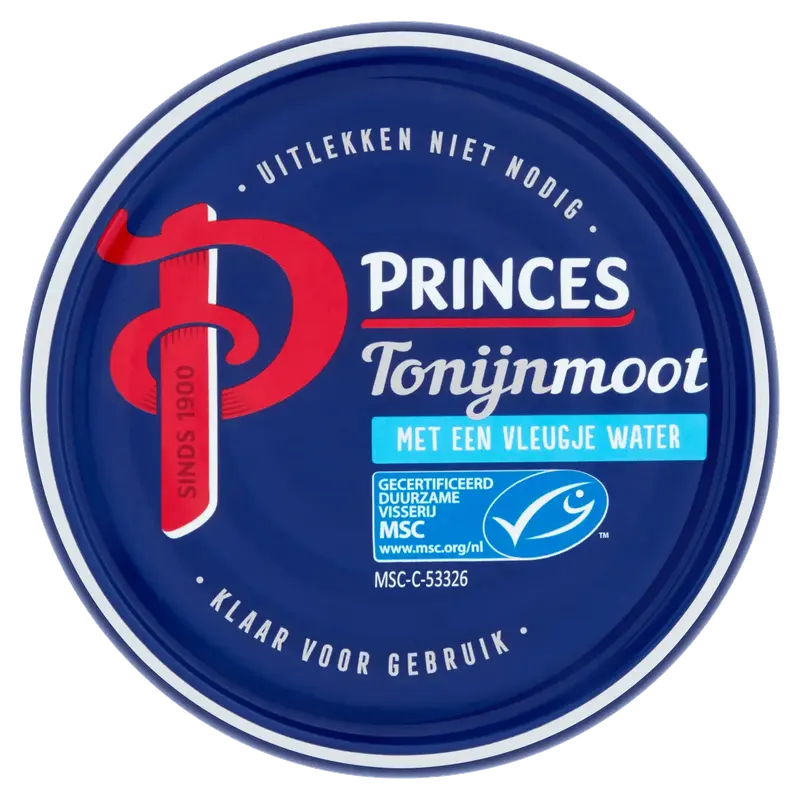 Tonijnmoot in water