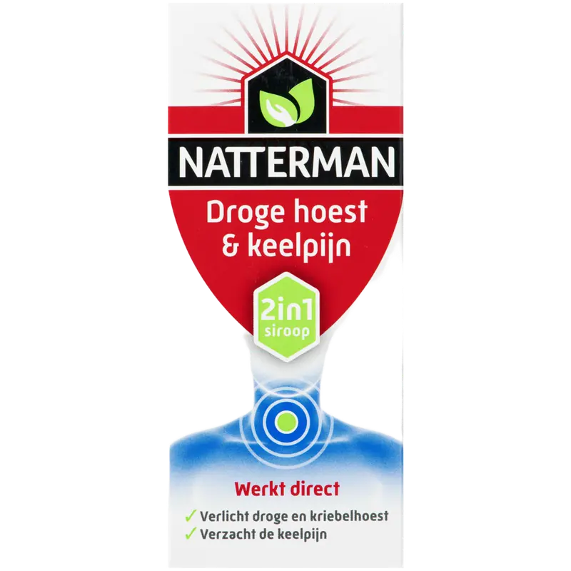 2x Natterman Droge Hoest en