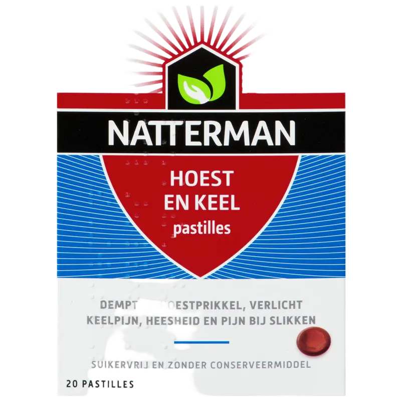3x Natterman Hoest- en Keel 20