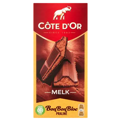 Bonbonbloc Chocoladereep Melk Praline - 200 g