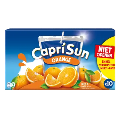 4x Capri Sun Multipack Orange 10 x